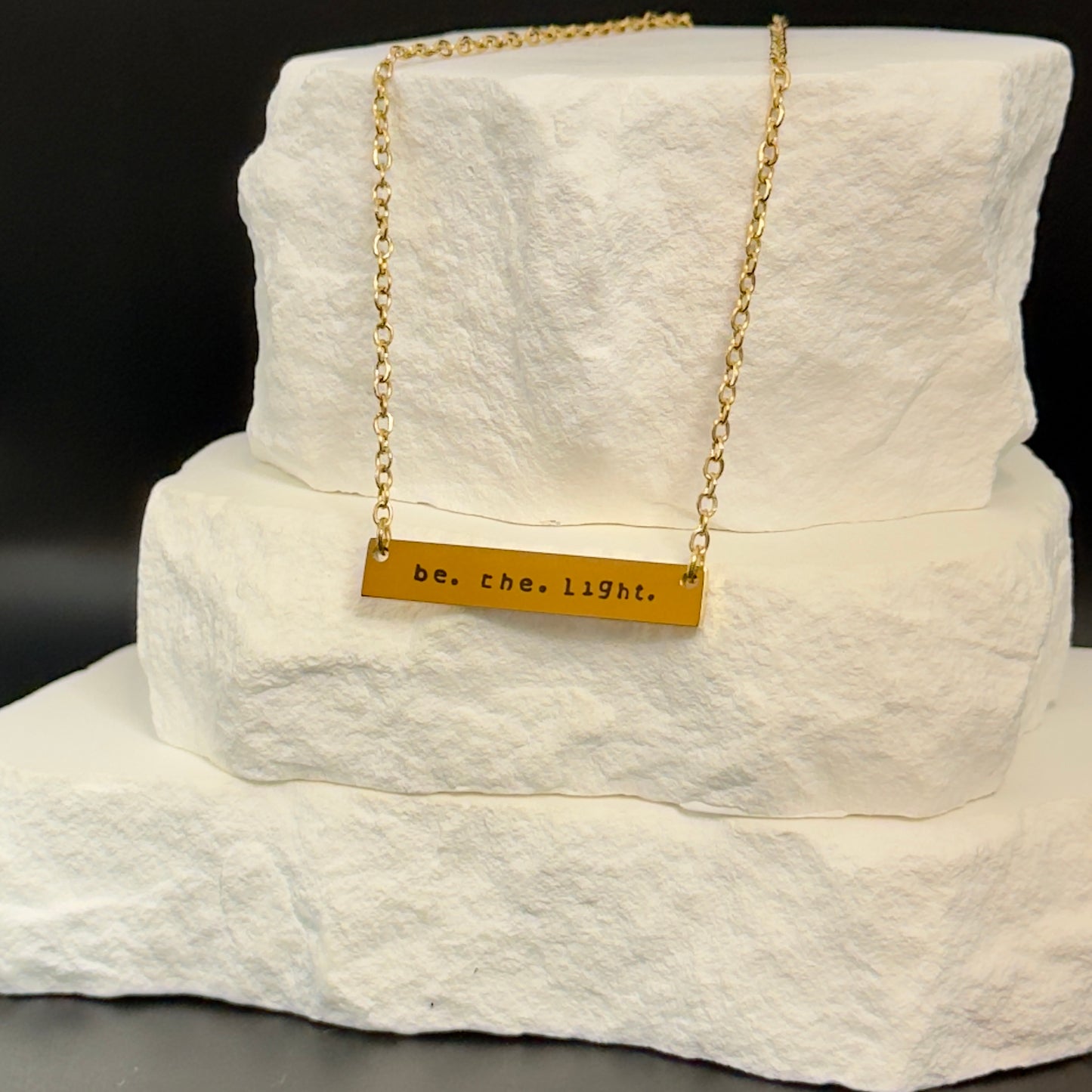 Be The Light Bar Necklace -